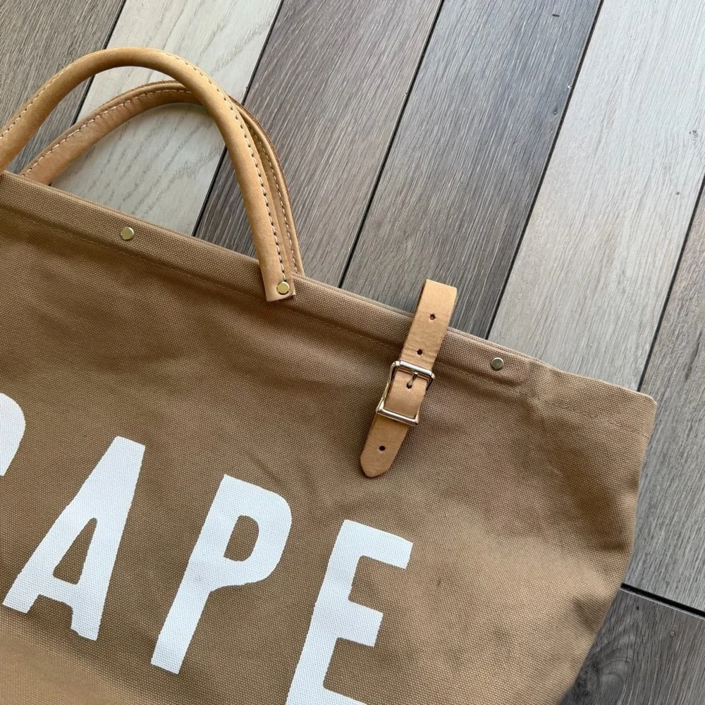 Forestbound ESCAPE Canvas Utility Bag In Khaki